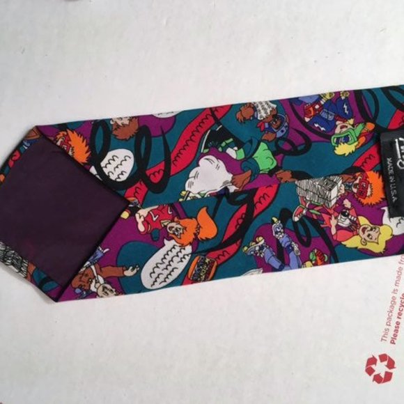 VINTAGE 90's BURGER KING BK CLUB TIE BY ANGELICA - Picture 6 of 7